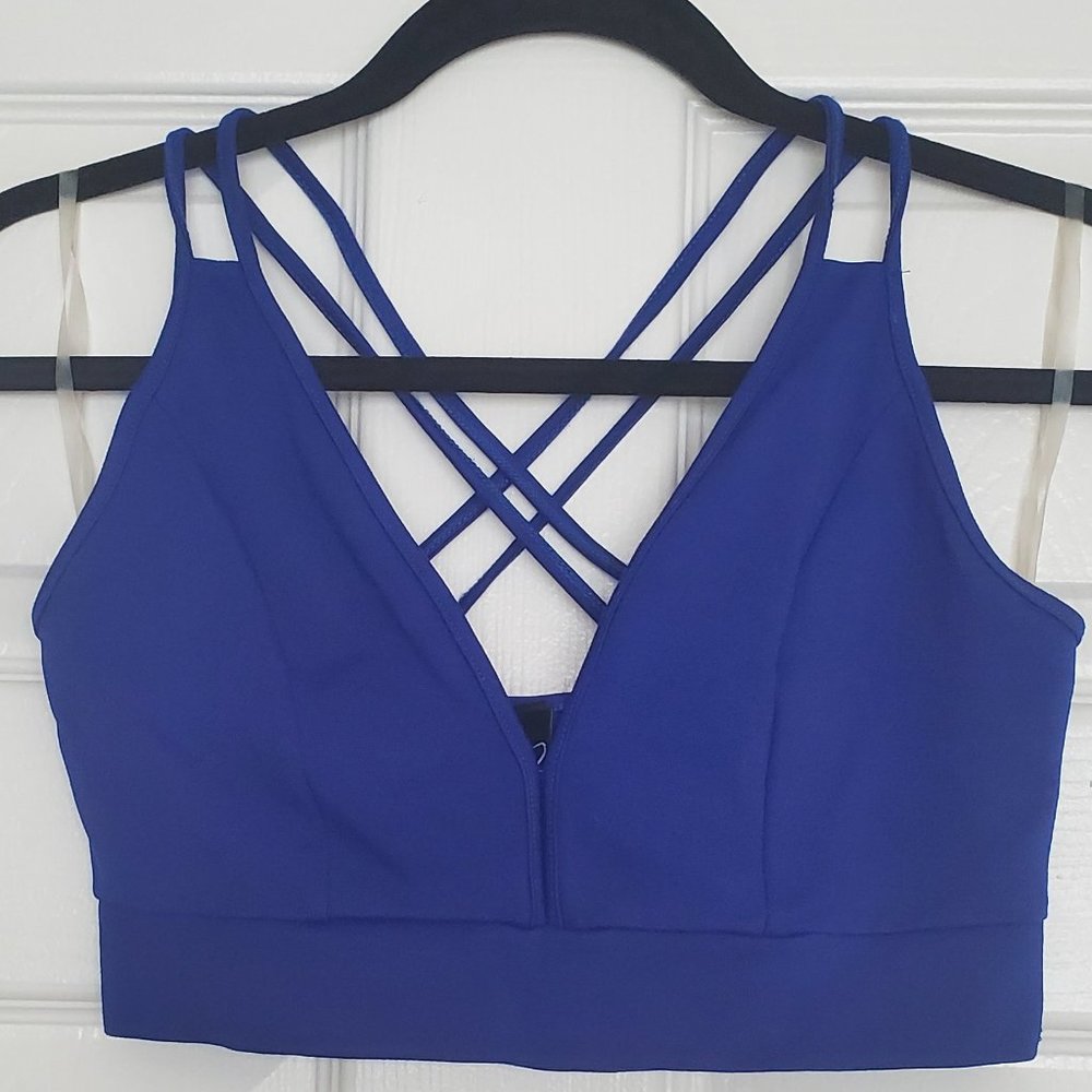 Royal Blue Crop Top (M)